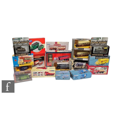 4371 - Twenty one Corgi diecast models, to include Classics, Golden Oldies, Archive Corgi etc, all boxed. (... 