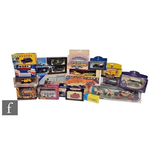 4379 - A collection of assorted diecast models, to include Corgi Beatles and Only Fools and Horses, Vanguar... 