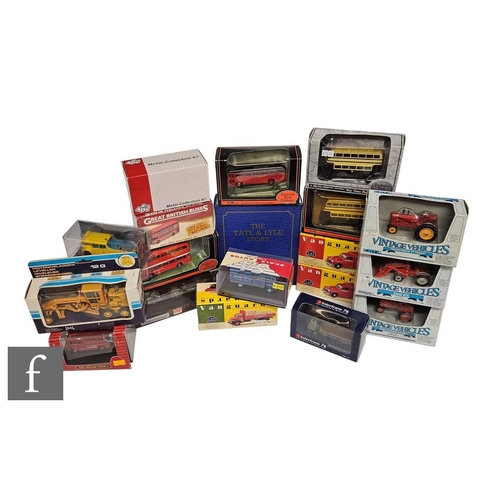 4388 - A collection of assorted diecast models, to include Lledo Vanguards, EFE, Hornby Skale Autos etc, al... 