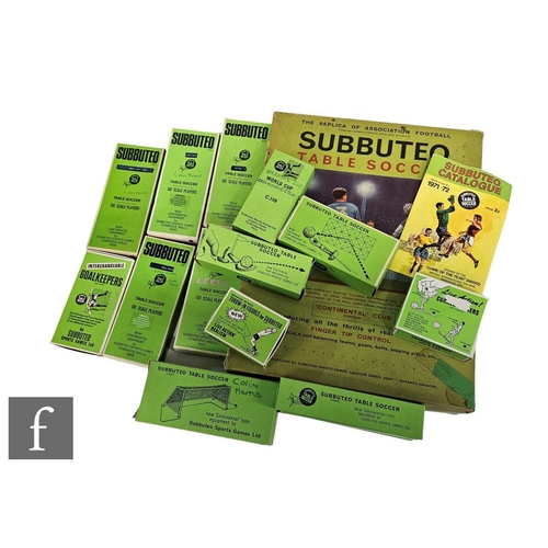 4426 - A collection of Subbuteo Table Soccer items, to include a Continental Club Edition set, five boxed t... 