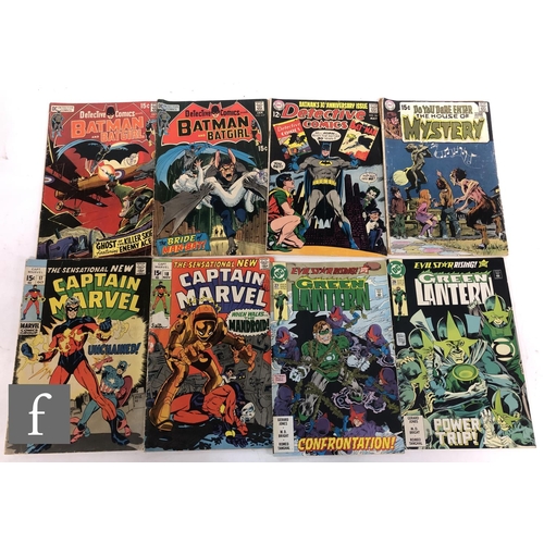 4459 - A collection of mostly silver age comics, to include Marvel Captain America, DC Batman and Batgirl, ... 