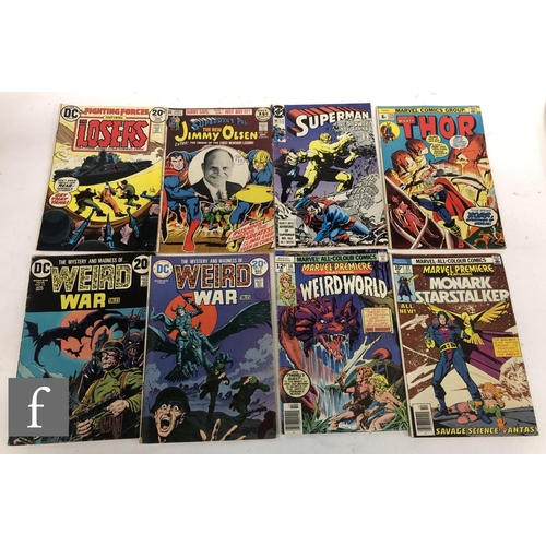 4459 - A collection of mostly silver age comics, to include Marvel Captain America, DC Batman and Batgirl, ... 