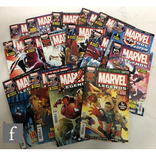 4460 - A collection of modern age comics and graphic novels to include Marvel Legends, Wolverine and Deadpo... 