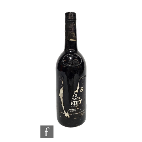 437 - One bottle of Dow's 1983 vintage port, 75cl.