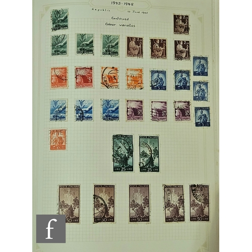 556 - A collection of Great Britain, Commonwealth and world postage stamps, mainly Queen Elizabeth II but ... 