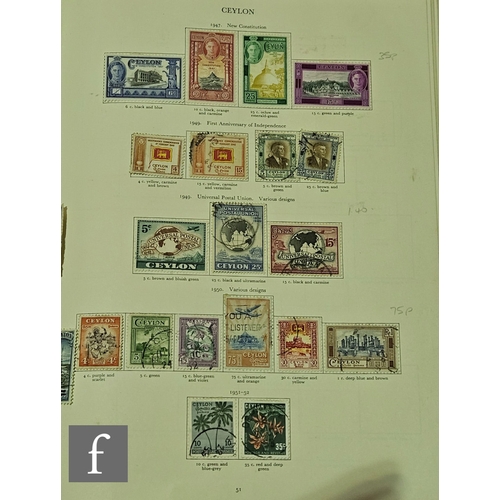 561 - A collection of British Commonwealth postage stamps, Queen Victoria to Queen Elizabeth II, contained... 