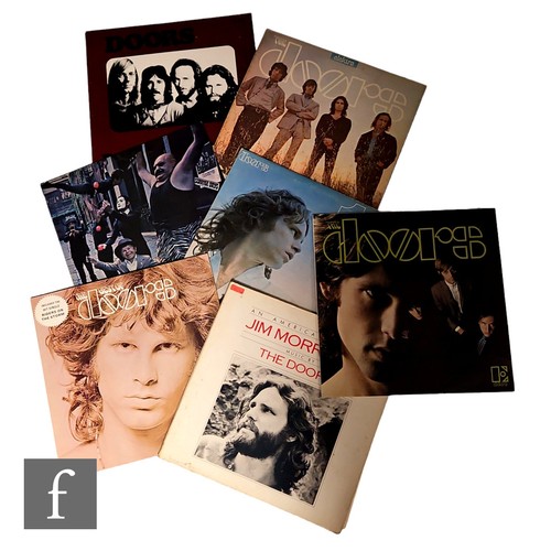 352 - A collection of The Doors LPs, to include LA Woman, Elektra, stereo, ELK 42 090, German release, Wai... 