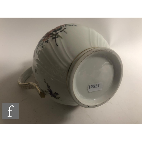 156 - A collection of late 19th to early 20th Century Dresden porcelain to comprise large coffee pot, larg... 