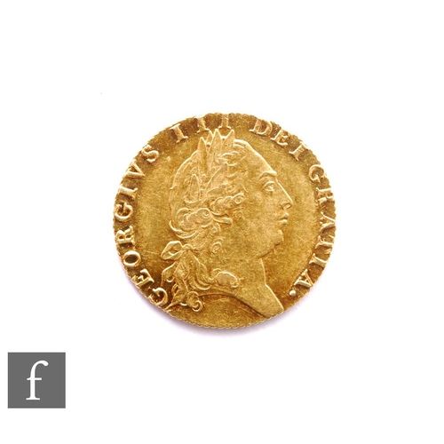 360 - George III (1760-1820) - A Guinea, 1792, fifth issue, reverse crowned spade shield, 8.4g, S3729.