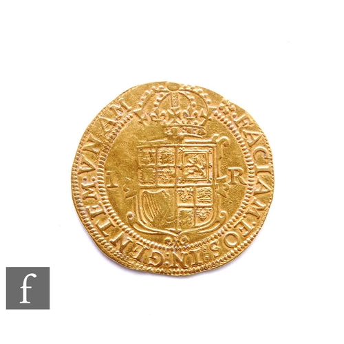 404 - James I (1603-1625) - A Unite, 1604-1619, fourth bust, second coinage crowned bust holding orb and s... 