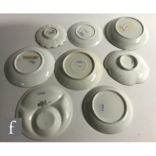 183 - A collection of 19th Century and later china tea and coffee cups and saucers, mostly English, most d... 