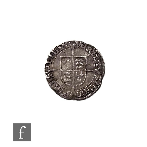 690 - A Mary I (1553-1558) groat, crowned bust, mm lis, 1.8g, S2508.