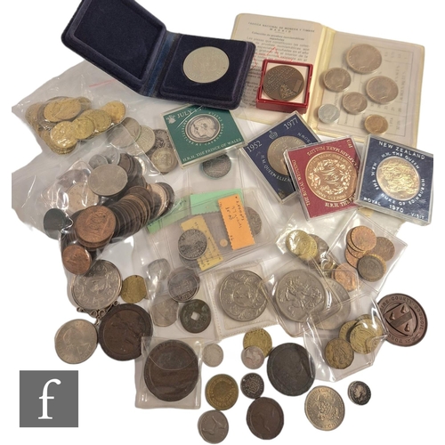 838 - Various Spanish cobs, four and eight reales, milled two reales silver coins and a quantity of mixed ... 