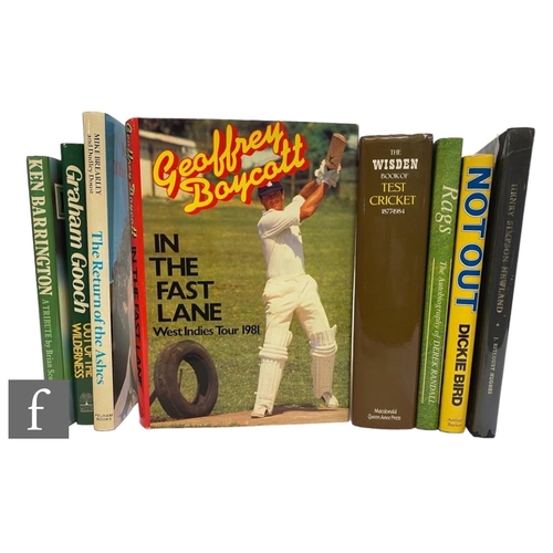 330 - Boycott, Geoffrey - 'In the Fast Lane, West Indies Tour, 1981', published by Arthur Barker Ltd., Lon... 