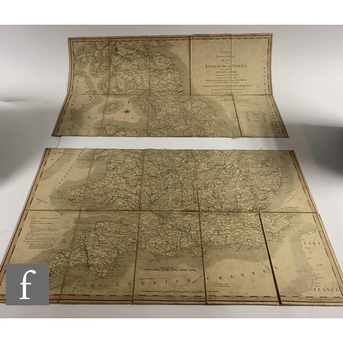 342 - A 19th Century Cary's folding map of England and Wales, another Bowle's Seven United Provinces of Ho... 