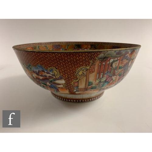 5 - A collection of Chinese ceramics, to include an export Mandarin porcelain bowl, height 11.5cm, diame... 