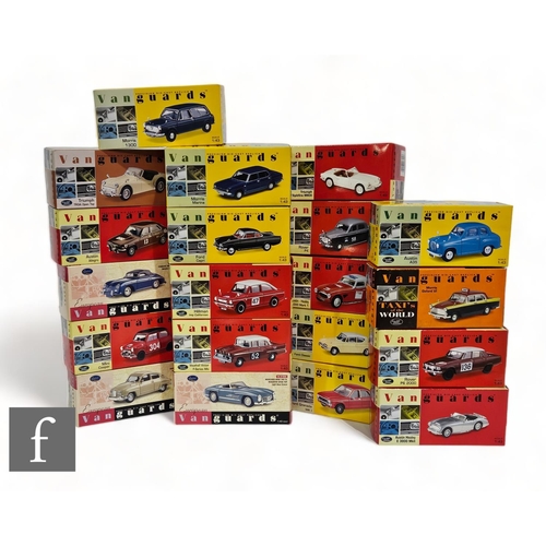 219 - Twenty Lledo Vanguards diecast models, all 1:43 scale cars, boxed. (20)