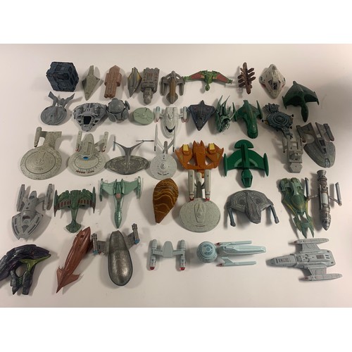 72 - A collection of Eaglesmoss Star Trek: The Official Starships Collection partwork models and stands, ... 