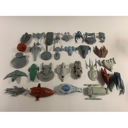 72 - A collection of Eaglesmoss Star Trek: The Official Starships Collection partwork models and stands, ... 