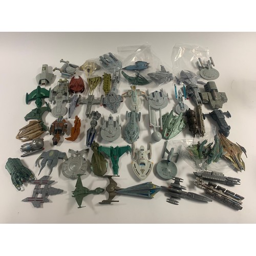 72 - A collection of Eaglesmoss Star Trek: The Official Starships Collection partwork models and stands, ... 