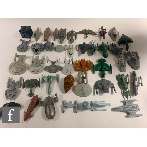 72 - A collection of Eaglesmoss Star Trek: The Official Starships Collection partwork models and stands, ... 