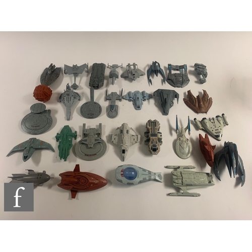 72 - A collection of Eaglesmoss Star Trek: The Official Starships Collection partwork models and stands, ... 