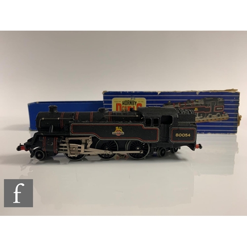 134 - Five OO gauge Hornby Dublo locomotives, comprising LT25 2-8-0 BR black 48158, 3234 2-8-0 BR black 48... 