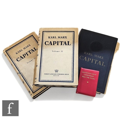 442 - Marx, Karl - 'Capital - a Critical Analysis of Capitalist Production', published by Foreign language... 