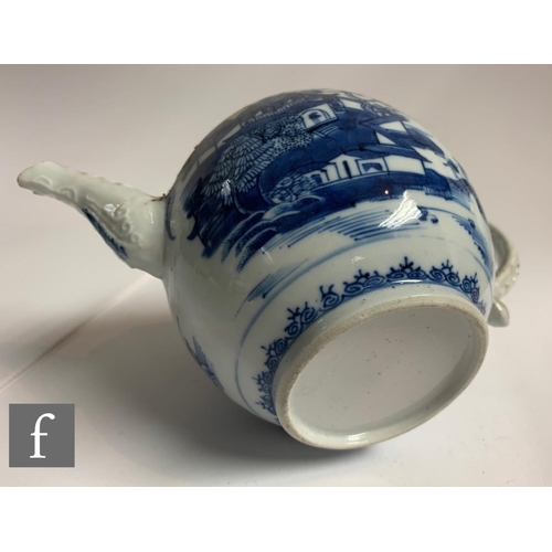 884 - A collection of 18th Century Chinese porcelain items, to include a blue and white baluster vase, a b... 