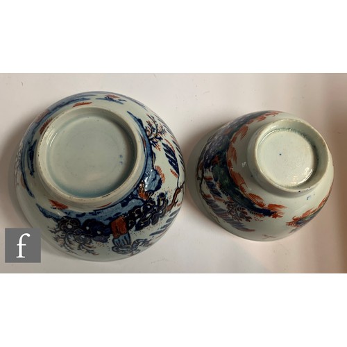 884 - A collection of 18th Century Chinese porcelain items, to include a blue and white baluster vase, a b... 