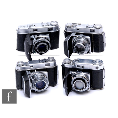 133 - A collection of Kodak Retina cameras, to include two Retina II, Retina IIa and Retina IIc. (4)