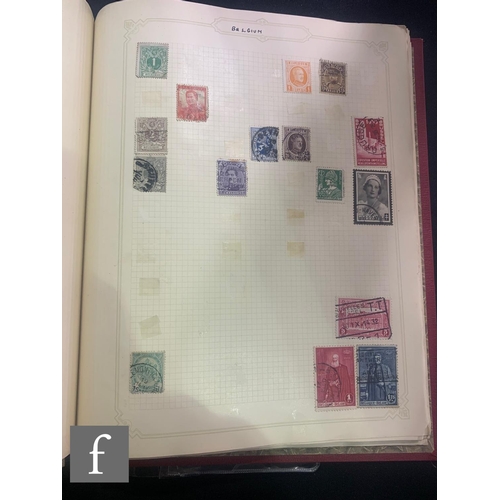 391 - A world collection of stamps to include European and South American collections, stock books and alb... 