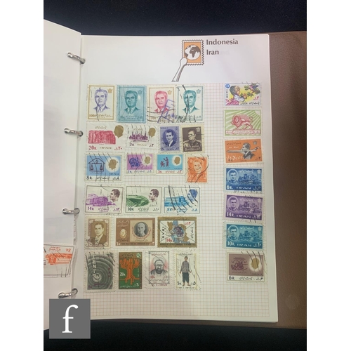 391 - A world collection of stamps to include European and South American collections, stock books and alb... 