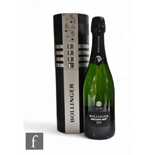 388 - A bottle of James Bond 50th Anniversary Bollinger Champagne, limited edition of 30,000, produced in ... 