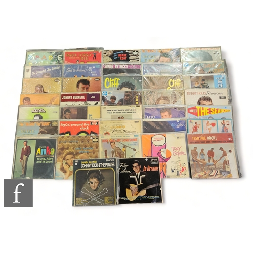 498 - 1960s Rock N' Roll - A collection of LPs, artists include Del Shannon, Gene Vincent, Buddy Holly, Jo... 