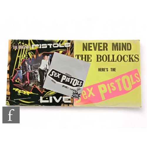 507 - Sex Pistols - Two LPs, to include Never Mind The Bollocks, V2086, eleven songs to rear, A5/B8 matrix... 