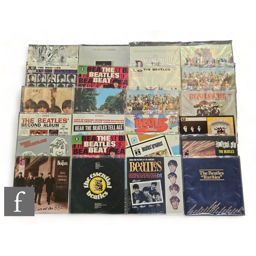 511 - The Beatles - A collection of LPs, including first pressings, later pressings and compilations,  to ... 