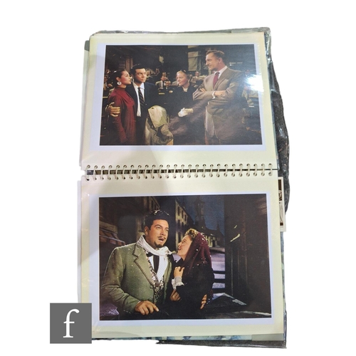 403 - An assorted collection of Mario Lanza memorabilia, to include thirteen photo albums with photos, tic... 