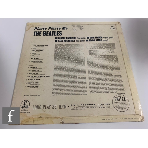 515 - The Beatles - A Please, Please Me LP, PMC 1202, mono, first UK pressing, black and gold label, Dick ... 