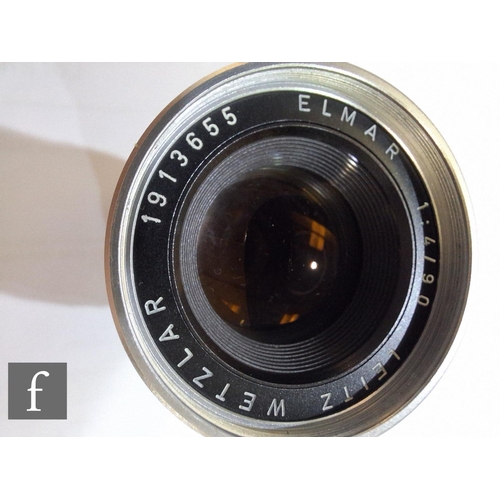 85 - A Leica IIIf camera outfit, camera serial number 661171, with Leitz Summilux f1.4 50mm lens serial n... 