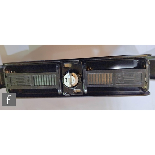 153 - A collection of Nikon camera accessories, to include an F36 motor drive, black, serial number 142054... 