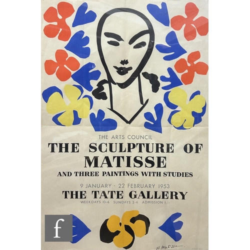 Henri Matisse - An exhibition poster for Henri Matisse: The Sculpture ...