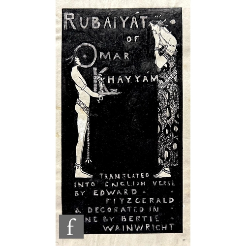 666 - Albert Wainwright (1898-1943) - 'Rubaiyat of Omar Khayyam', a collection of 27 black and white drawi... 