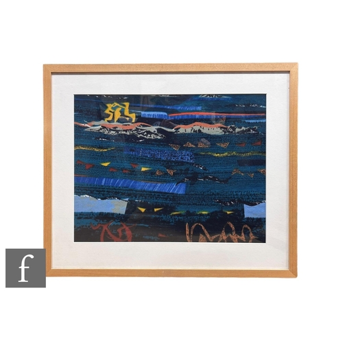 759 - John Piper (1903-1992) - David Whitehead Ltd - 'Brittany', a screen print on cotton framed fabric pa... 