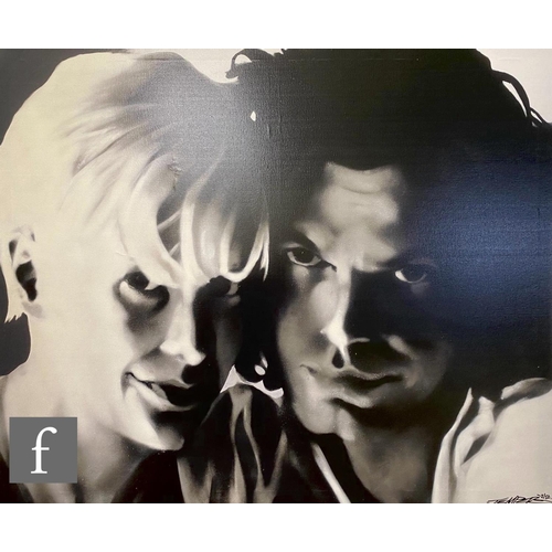 1068 - Temper AKA Aaron Bird (Born 1971) - 'When Two Worlds Collide - Paula Yates and Michael Hutchence', f... 