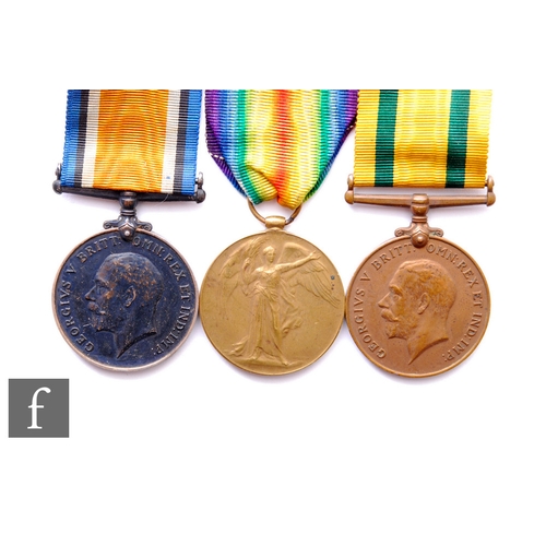 724 - A World War One medal pair and Territorial War Medal to 530 Sjt A. Southby. Royal Engineers.