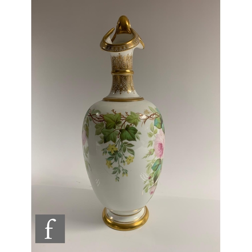 492 - A collection of various ceramics, to include a Royal Crown Derby green ground vase, significantly da... 