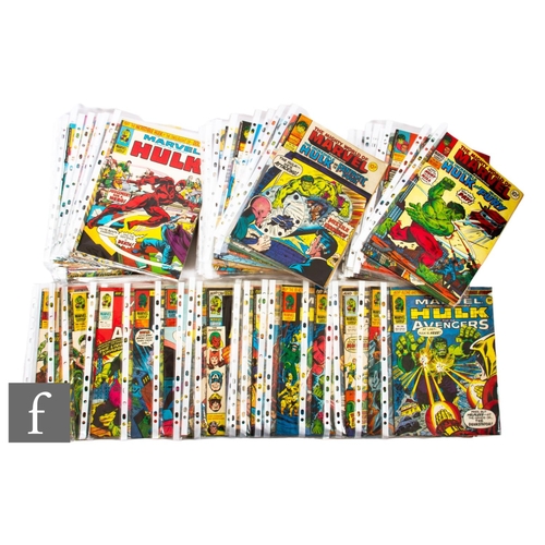 456 - A collection of Marvel UK The Mighty World of Marvel comics, #199-233, #235-255, #257-259, #261, #26... 