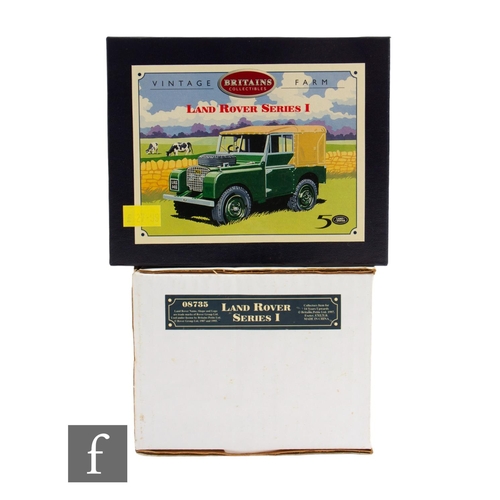 86 - A Britains 08735 Land Rover Series I, boxed.