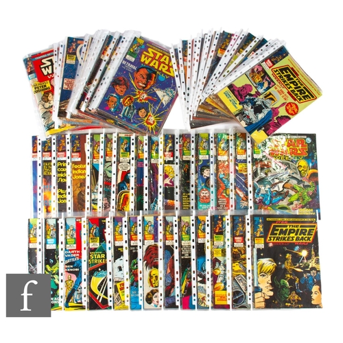 457 - A collection of Marvel Star Wars comics, to include Star Wars 163-171, The Empire Strikes Back Weekl... 